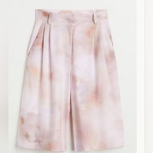 Bermuda shorts pink women's H&M
